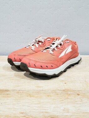 ALTRA Women's Lone Peak 6 Trail Running Shoes (8.5) Orange/Ivory